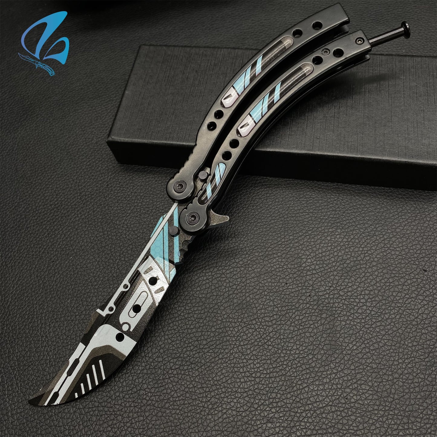 CSGO Vulcan Butterfly Knife Trainer Vulcan Skin Balisong Trainer