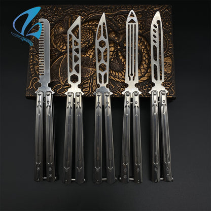 Multifunctional Stainless Steel Balisong Trainers For Starters