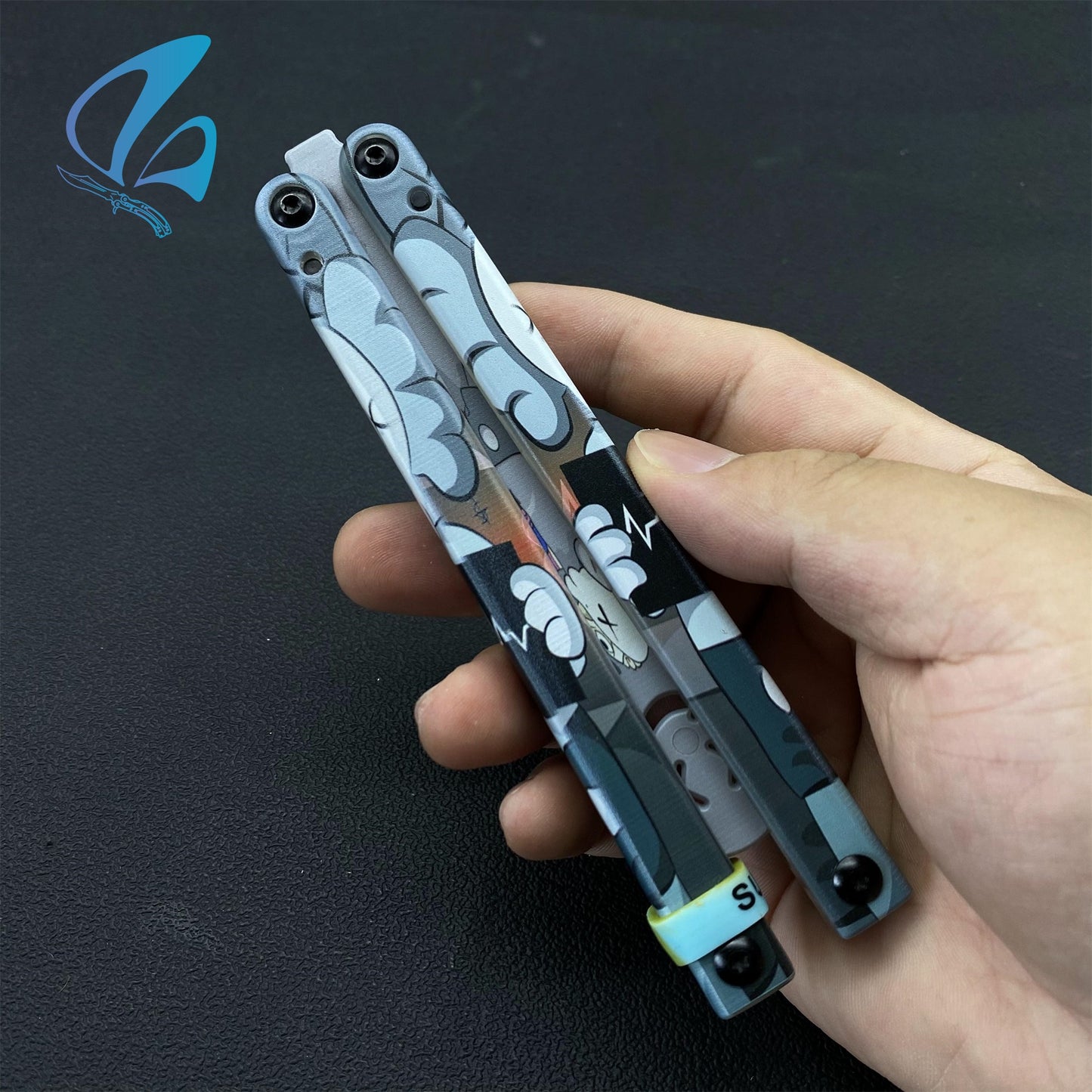 PC Balisong Trainer 3D Printed Image Butterfly Trainers