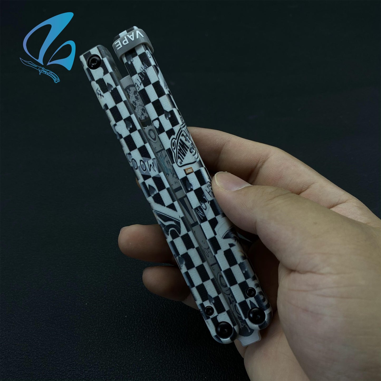 PC Balisong Trainer 3D Printed Image Butterfly Trainers