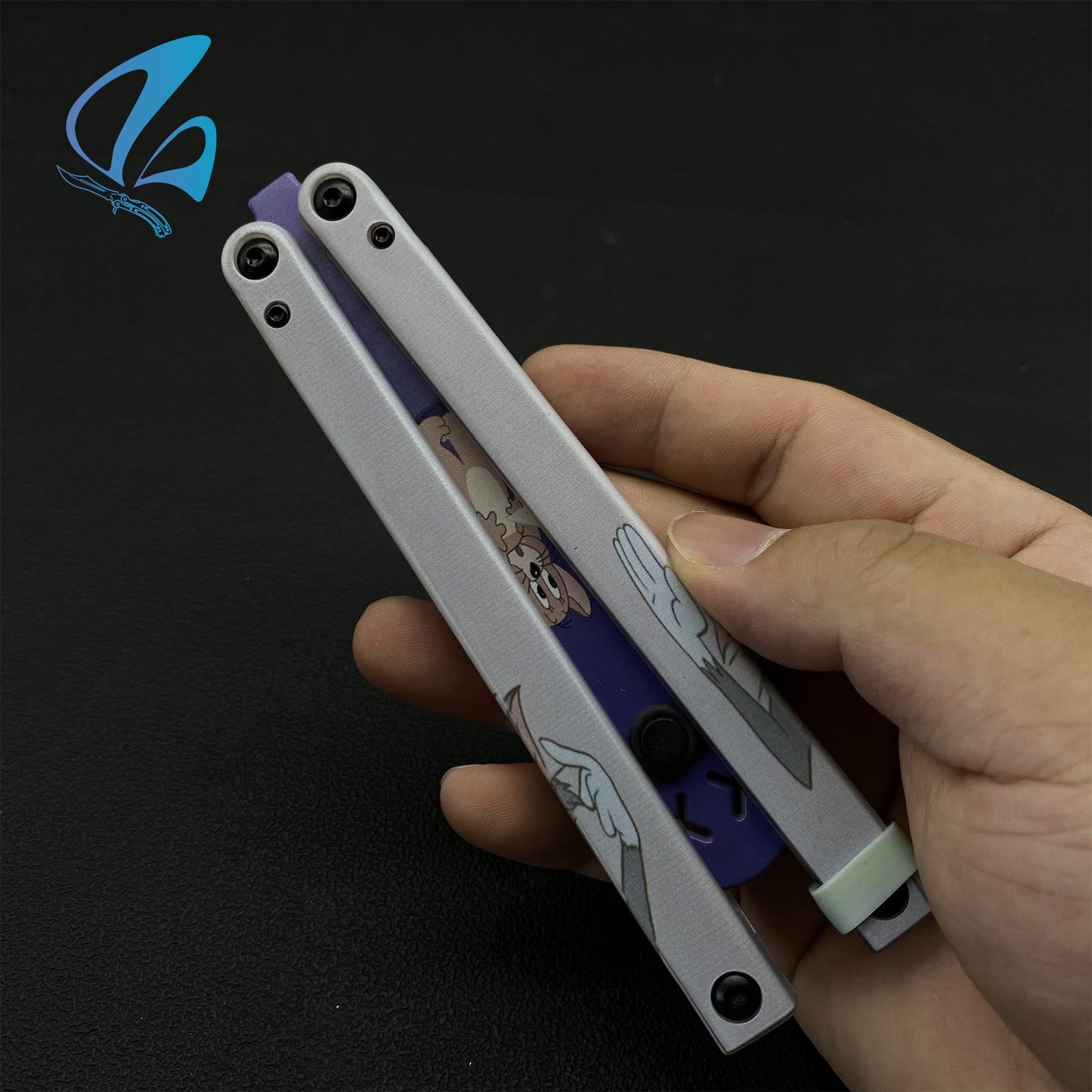 PC Balisong Trainer 3D Printed Image Butterfly Trainers