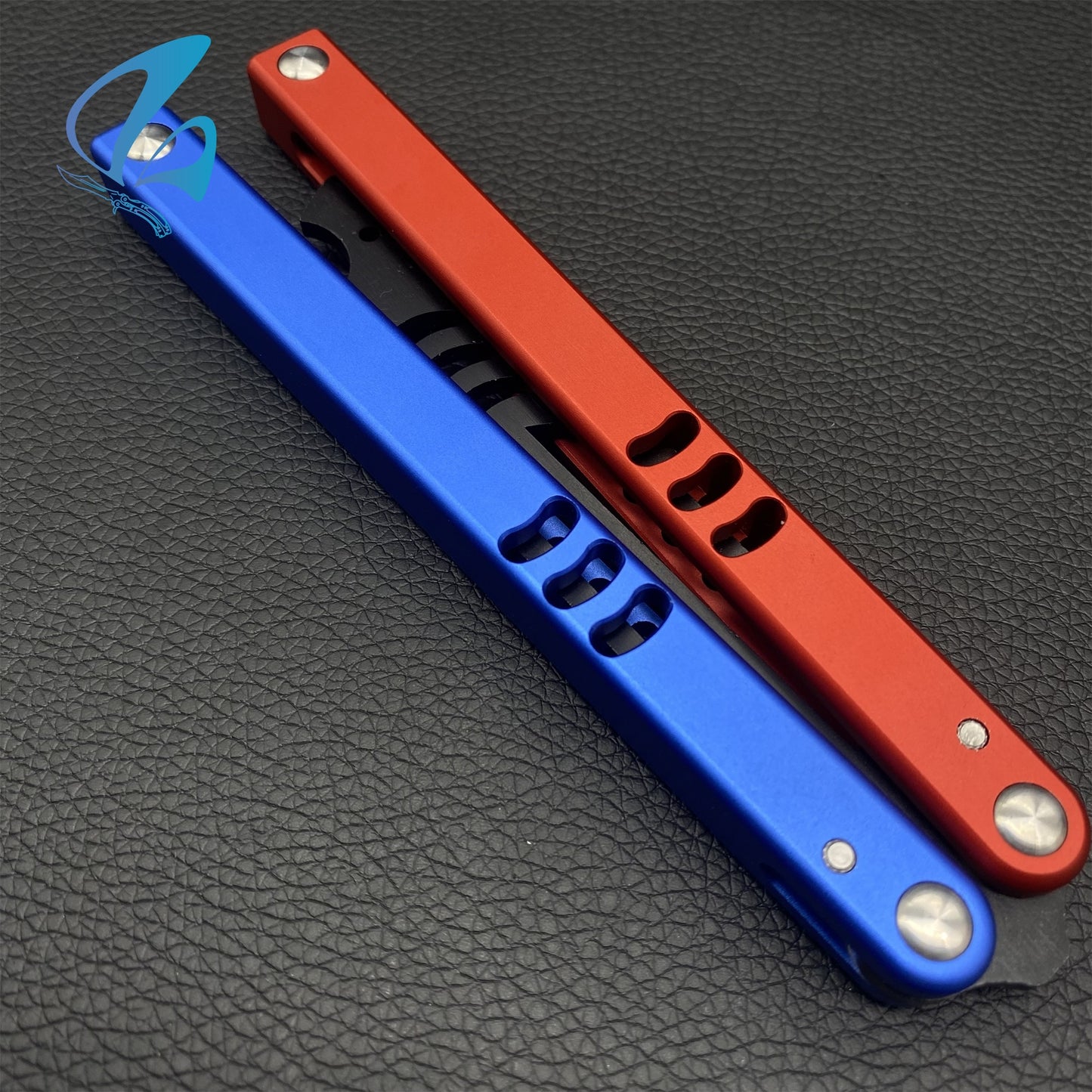 CNC Shark Head Bottle Opener Blade Aluminium Alloy Handle Balisong Trainer