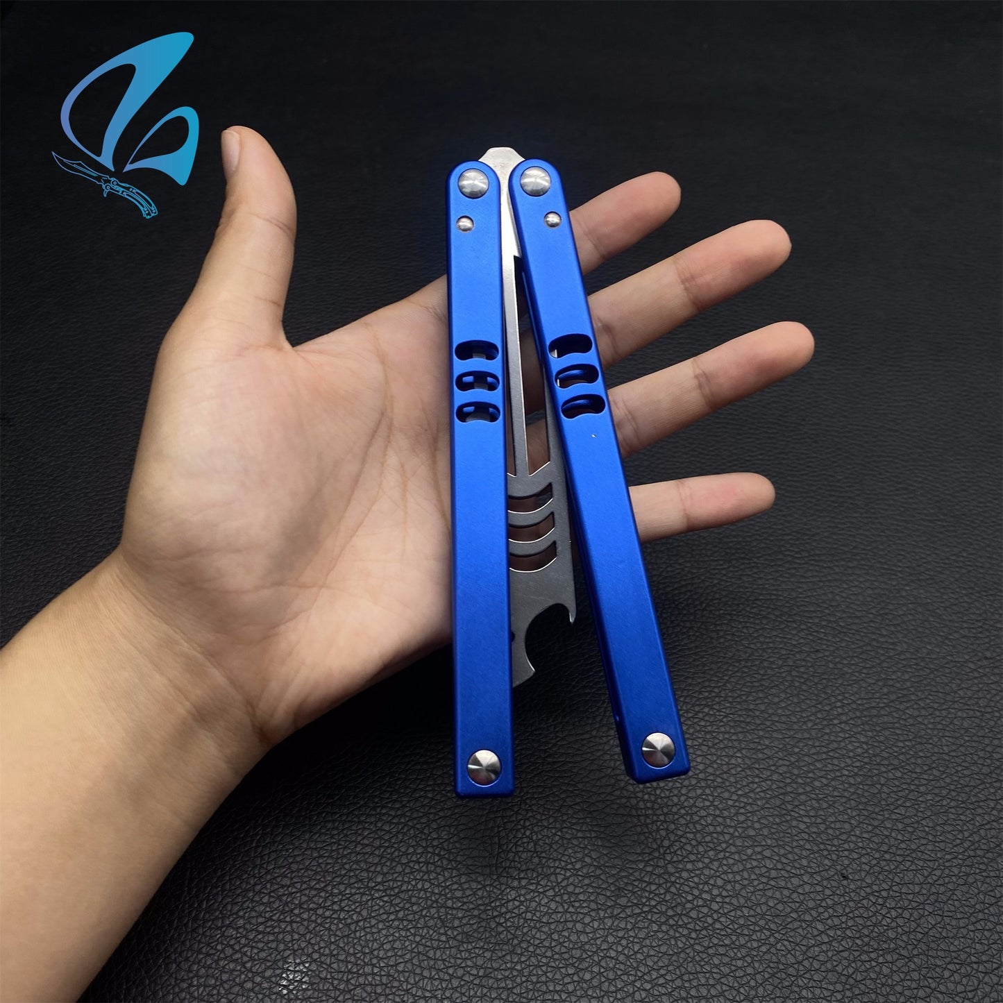 CNC Shark Head Balisong Trainer Butterfly Knife Trainer Bottle Opener