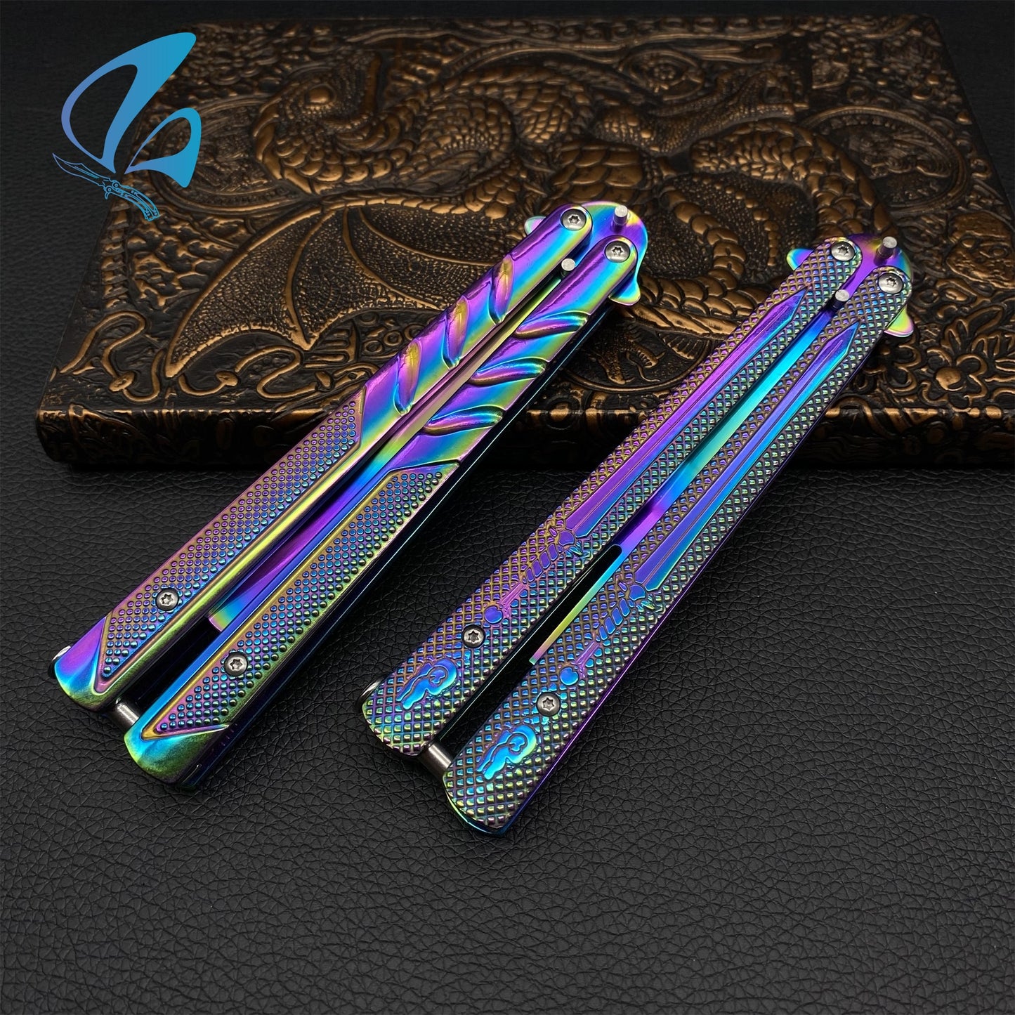 Creative Outdoor Fork Spoon Balisong Trainer