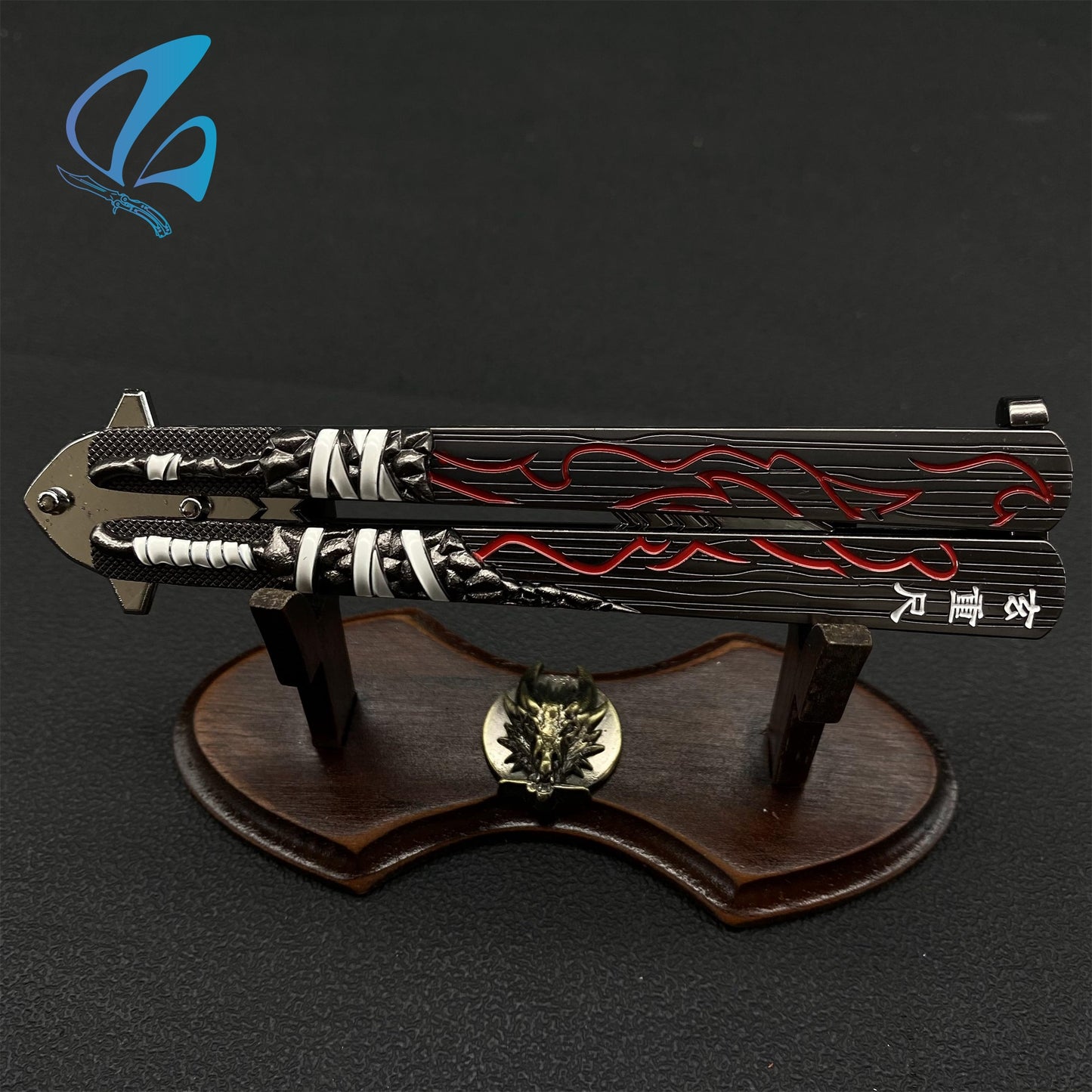 Xuanchongchi Butterfly Knife Cool Sword Balisong Fan Art For Display Only