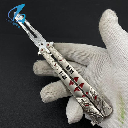 Yasuo Butterfly Knife Cool Yasuo Balisong Fan Art For Display Only